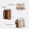 Mini Klare-crossbodytas van Signature Canvas