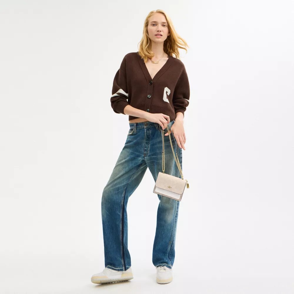 Mini Klare-crossbodytas van Signature Canvas