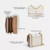 Mini Klare-crossbodytas van Signature Canvas