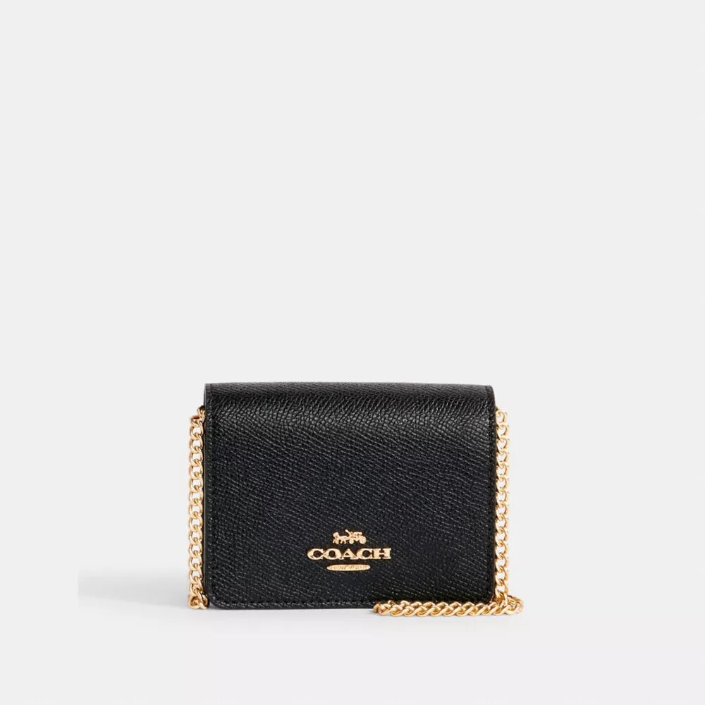 Mini-portemonnee aan een ketting