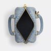 Mini Rowan-crossbodytas in ‘Loved Denim’ met bedels