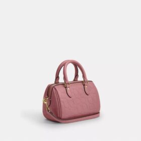 Mini Rowan-crossbodytas van kenmerkend leer