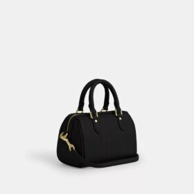 Mini Rowan-crossbodytas van kenmerkend leer