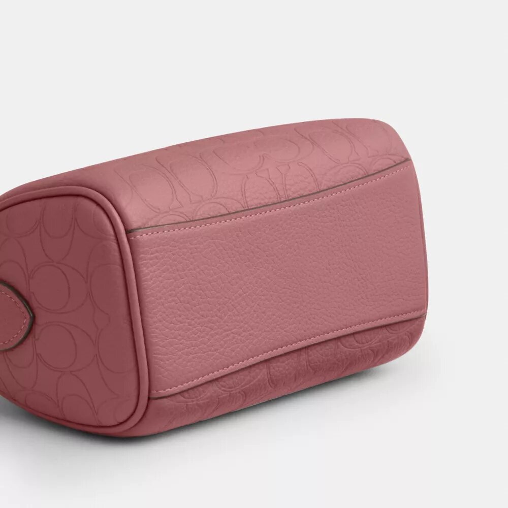 Mini Rowan-crossbodytas van kenmerkend leer