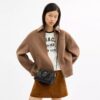 Mini Rowan-crossbodytas van kenmerkend leer