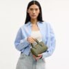 Mini Rowan-crossbodytas van kenmerkend leer