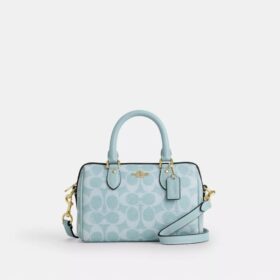 Mini Rowan-crossbodytas van Signature Canvas
