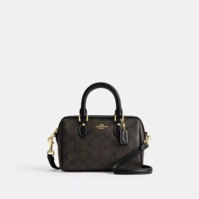 Mini Rowan-crossbodytas van Signature Canvas