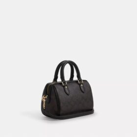 Mini Rowan-crossbodytas van Signature Canvas