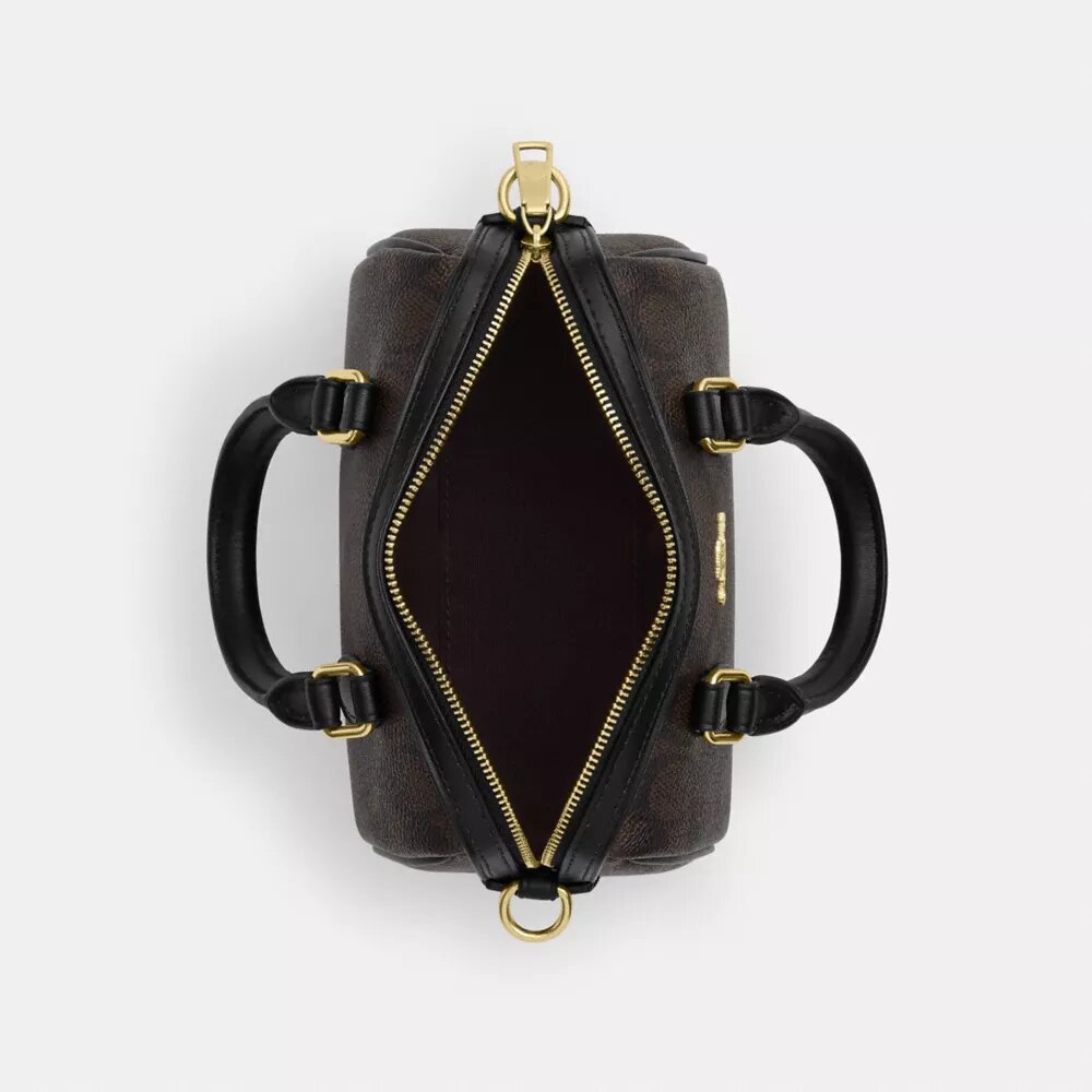 Mini Rowan-crossbodytas van Signature Canvas