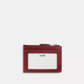 Mini Skinny ID-etui in Signature Denim