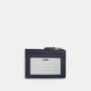 Mini Skinny ID-etui in Signature Denim