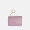 Mini Skinny ID-etui met doorgestikt patroon