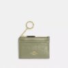 Mini Skinny ID-etui met doorgestikt patroon