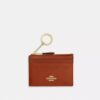 Mini Skinny ID-etui met doorgestikt patroon