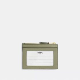 Mini Skinny ID-etui met doorgestikt patroon