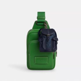 Mini Warner-tashanger van Signature Canvas