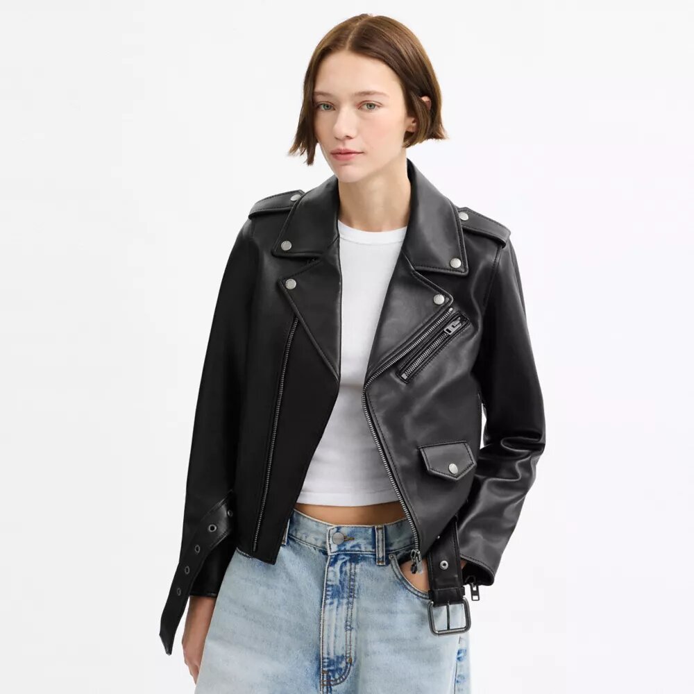 Motorjas met riem