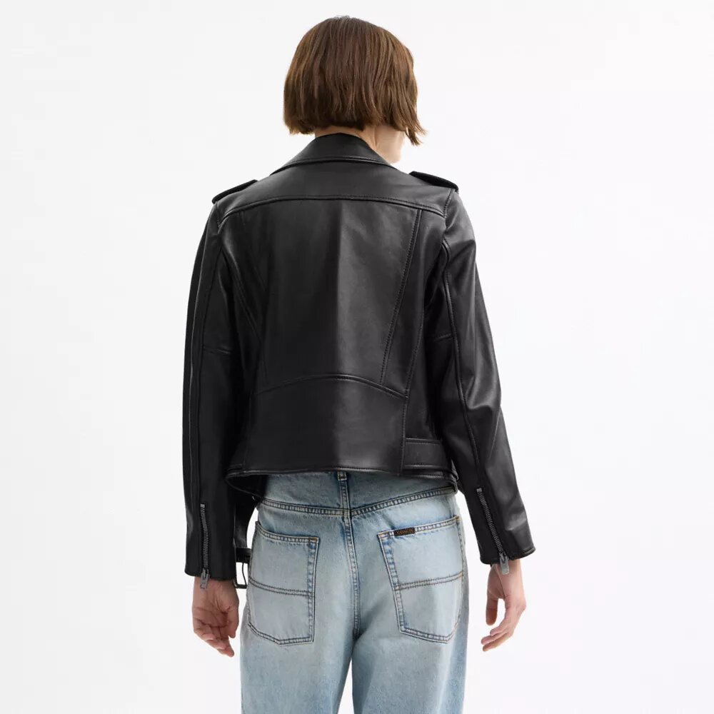 Motorjas met riem