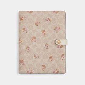 Notitieboekje van Signature Canvas met bloemenprint