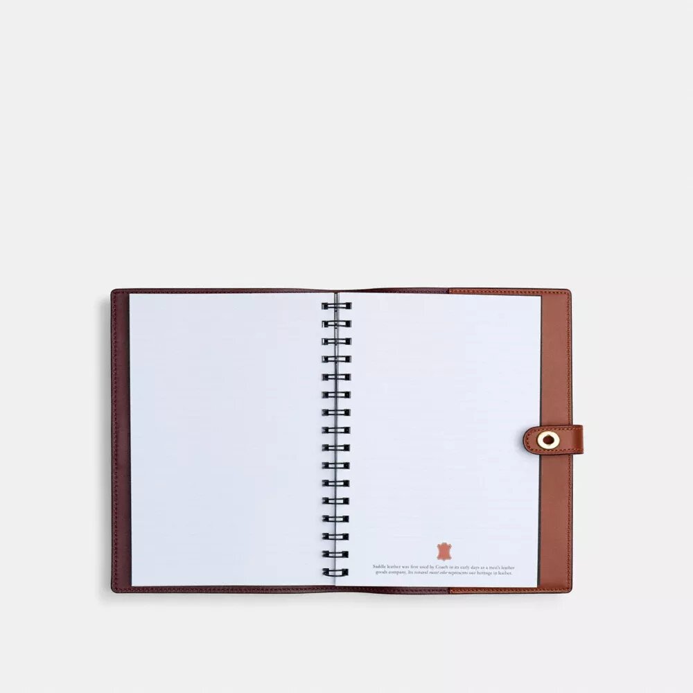 Notitieboekje van Signature Canvas met kersttrein