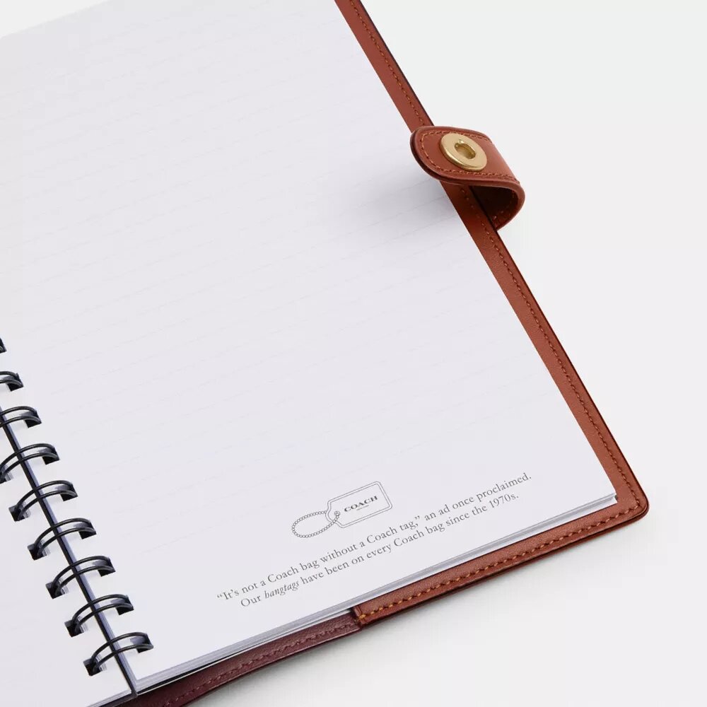 Notitieboekje van Signature Canvas met kersttrein