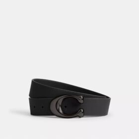 Omkeerbare riem met gebeeldhouwde C-gesp, 38 mm