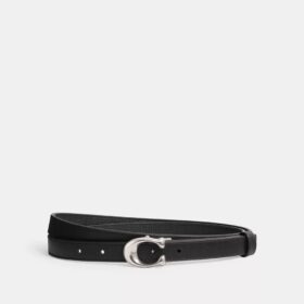 Omkeerbare riem met kenmerkende, sculpturale gesp, 20 mm