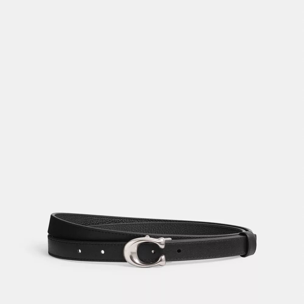 Omkeerbare riem met kenmerkende, sculpturale gesp, 20 mm