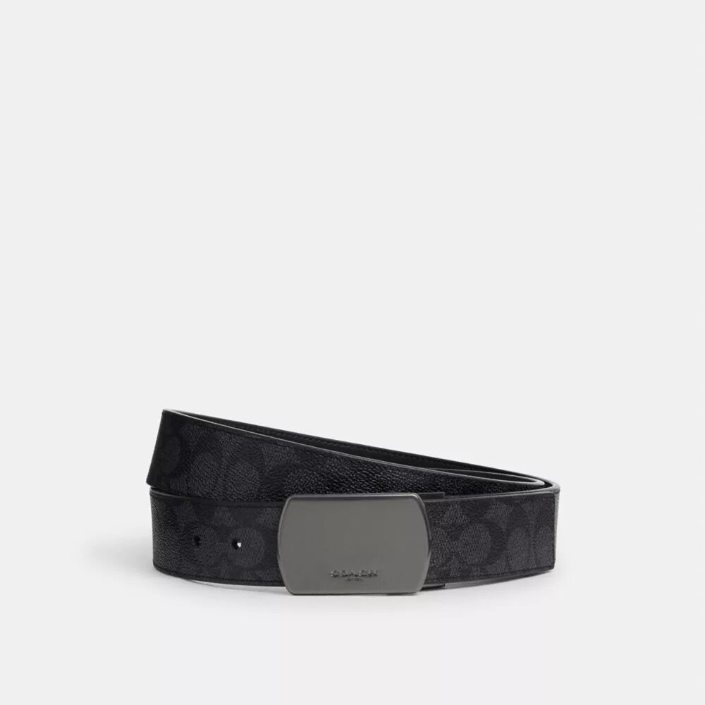 Omkeerbare riem met plaatgesp, op maat te knippen, 38 mm