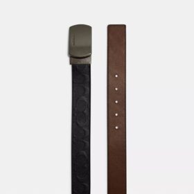 Omkeerbare riem met plaatgesp, op maat te knippen, 38 mm