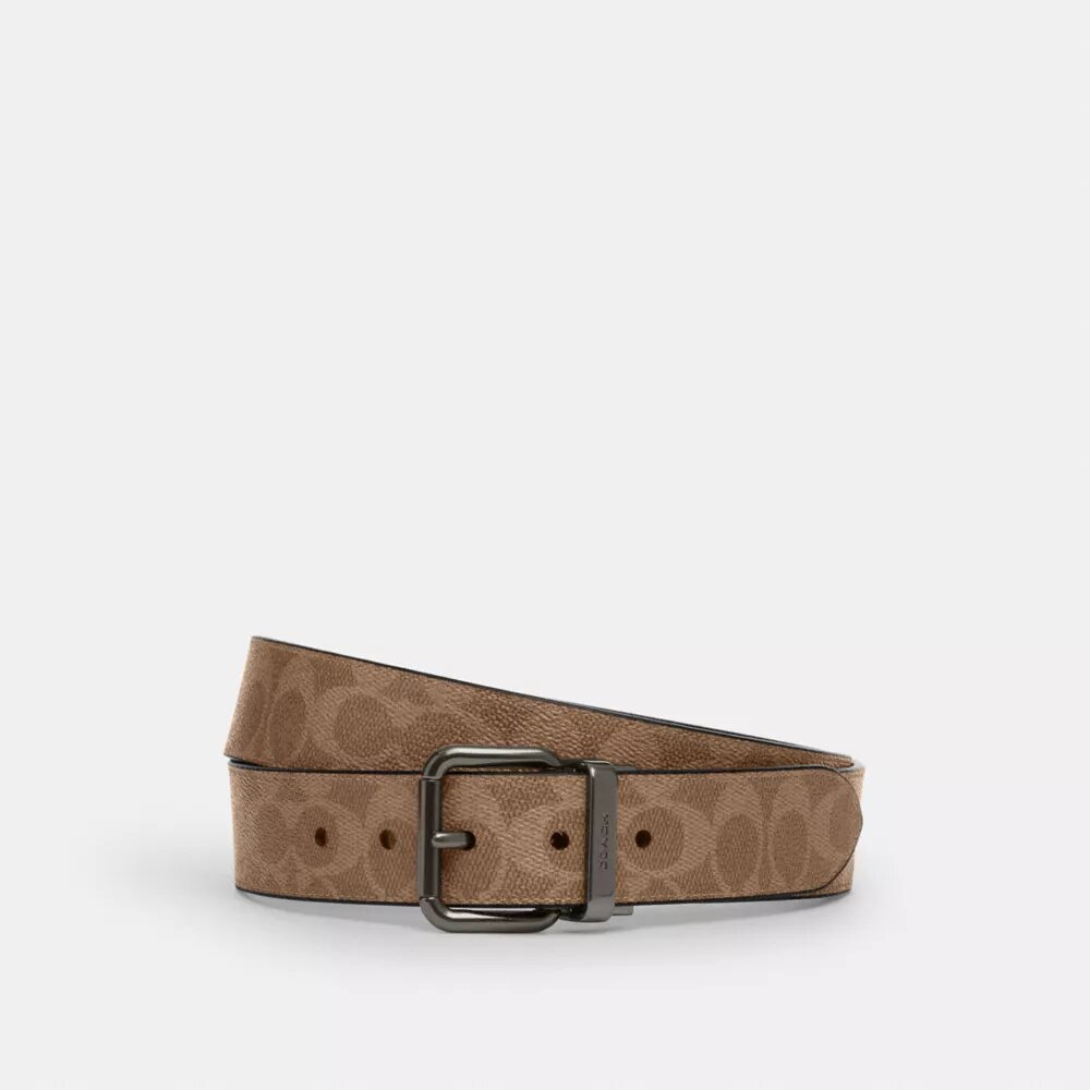 Omkeerbare riem met rolgesp, op maat te knippen, 38 mm