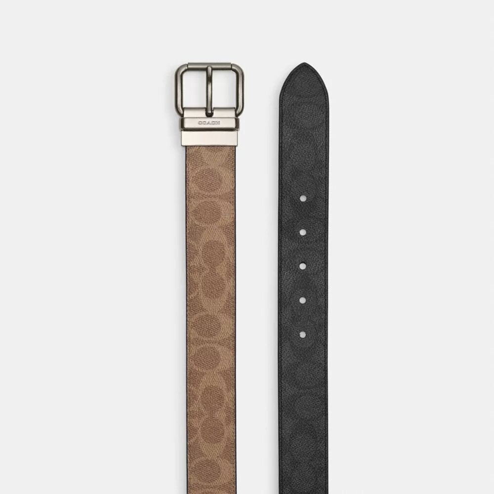 Omkeerbare riem met rolgesp, op maat te knippen, 38 mm