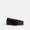 Op maat te knippen, omkeerbare riem met plaquette en harnasgesp in doos, 38 mm