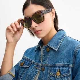 Oversized Cat Eye-zonnebril