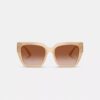Oversized Cat Eye-zonnebril