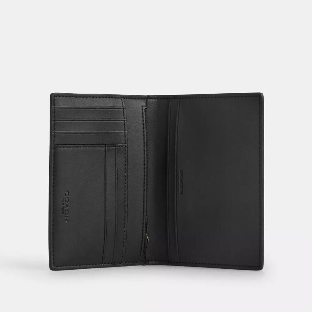 Paspoort- en kaarthoesje van Signature Canvas met strepen