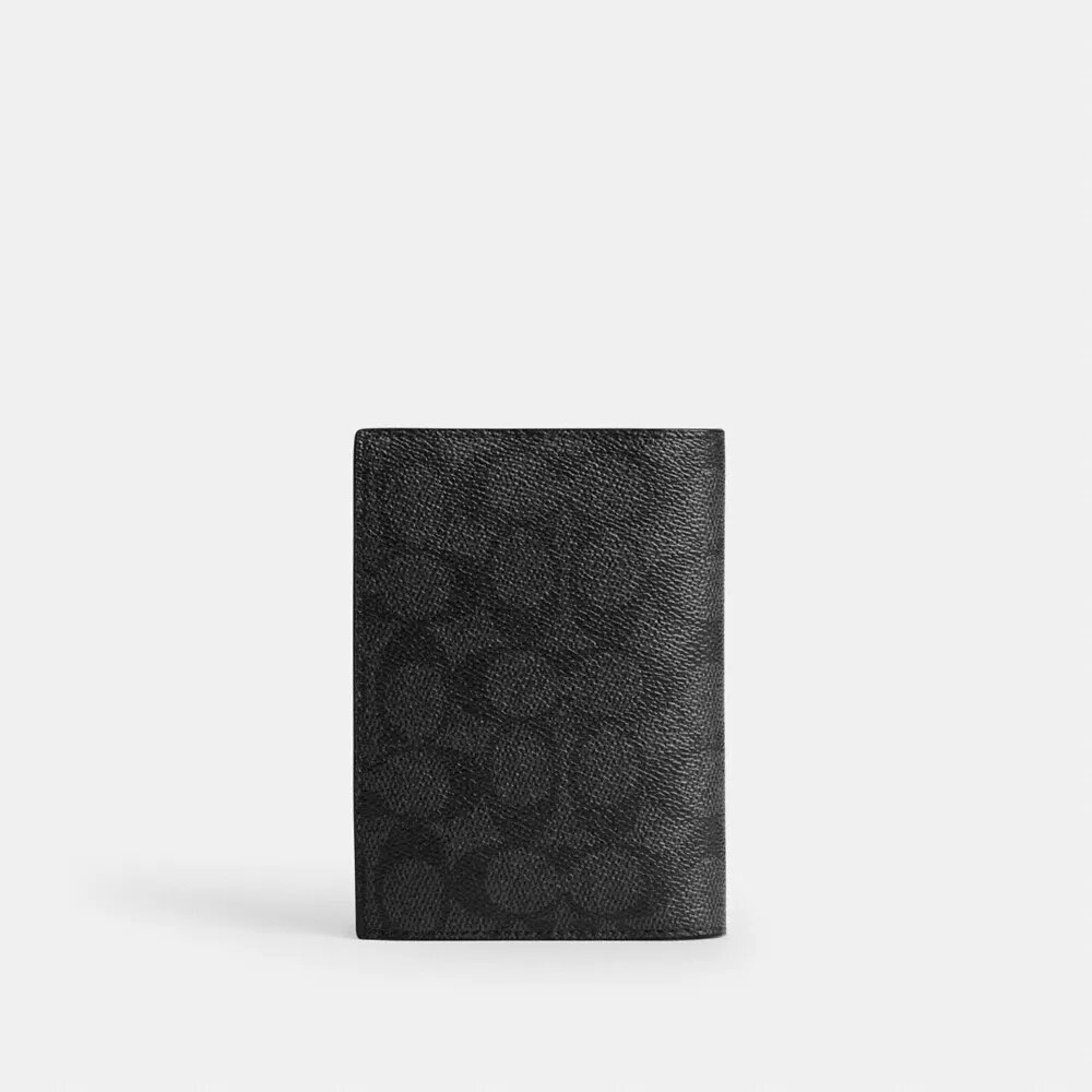 Paspoorthoesje van Signature Canvas met patches