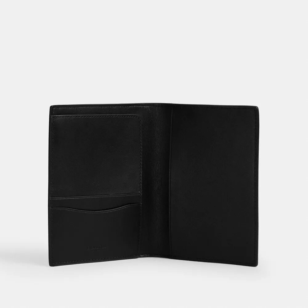 Paspoorthoesje van Signature Canvas met patches