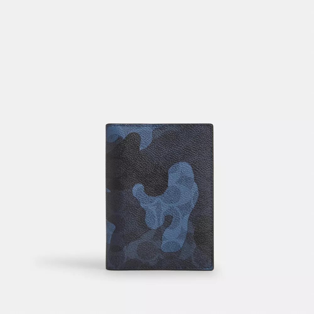 Paspoortkaarthoesje met kenmerkende camouflageprint
