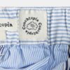 Patchwork gestreepte broek