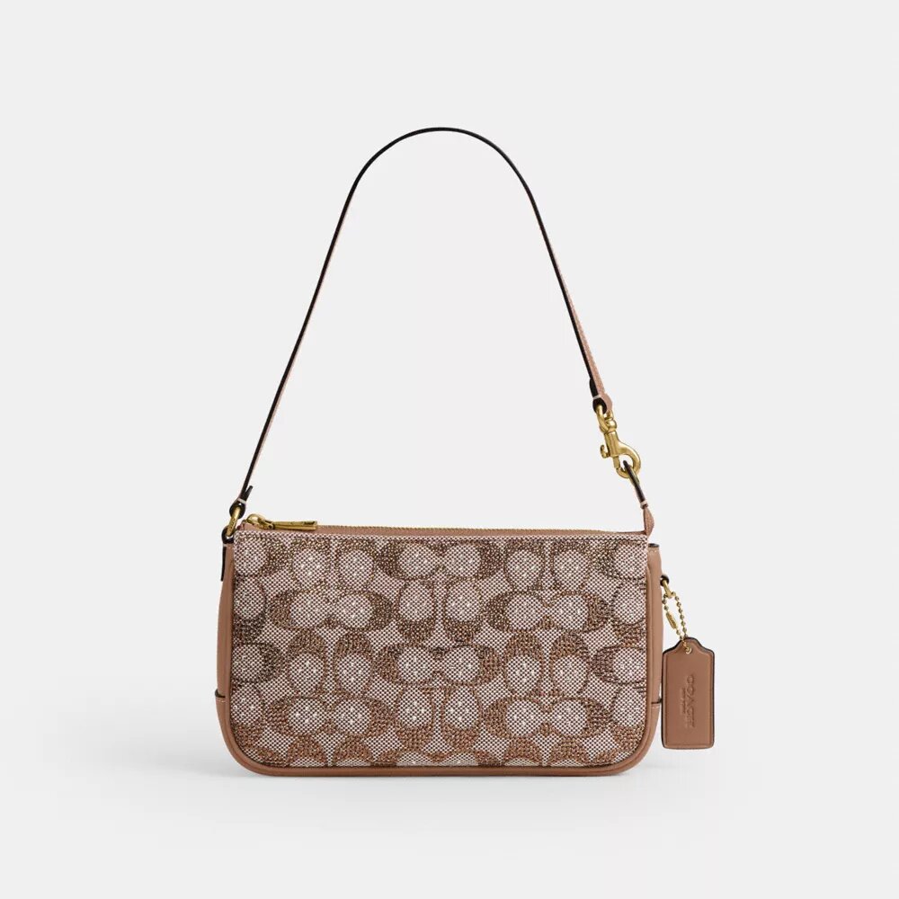 Plaza-tas in Crystal Signature-jacquard