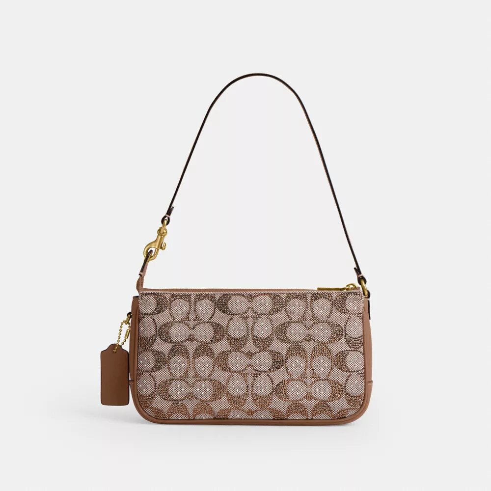 Plaza-tas in Crystal Signature-jacquard