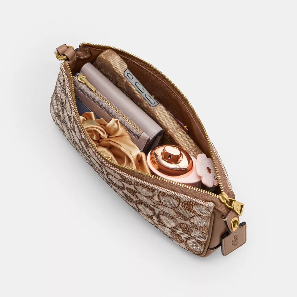 Plaza-tas in Crystal Signature-jacquard