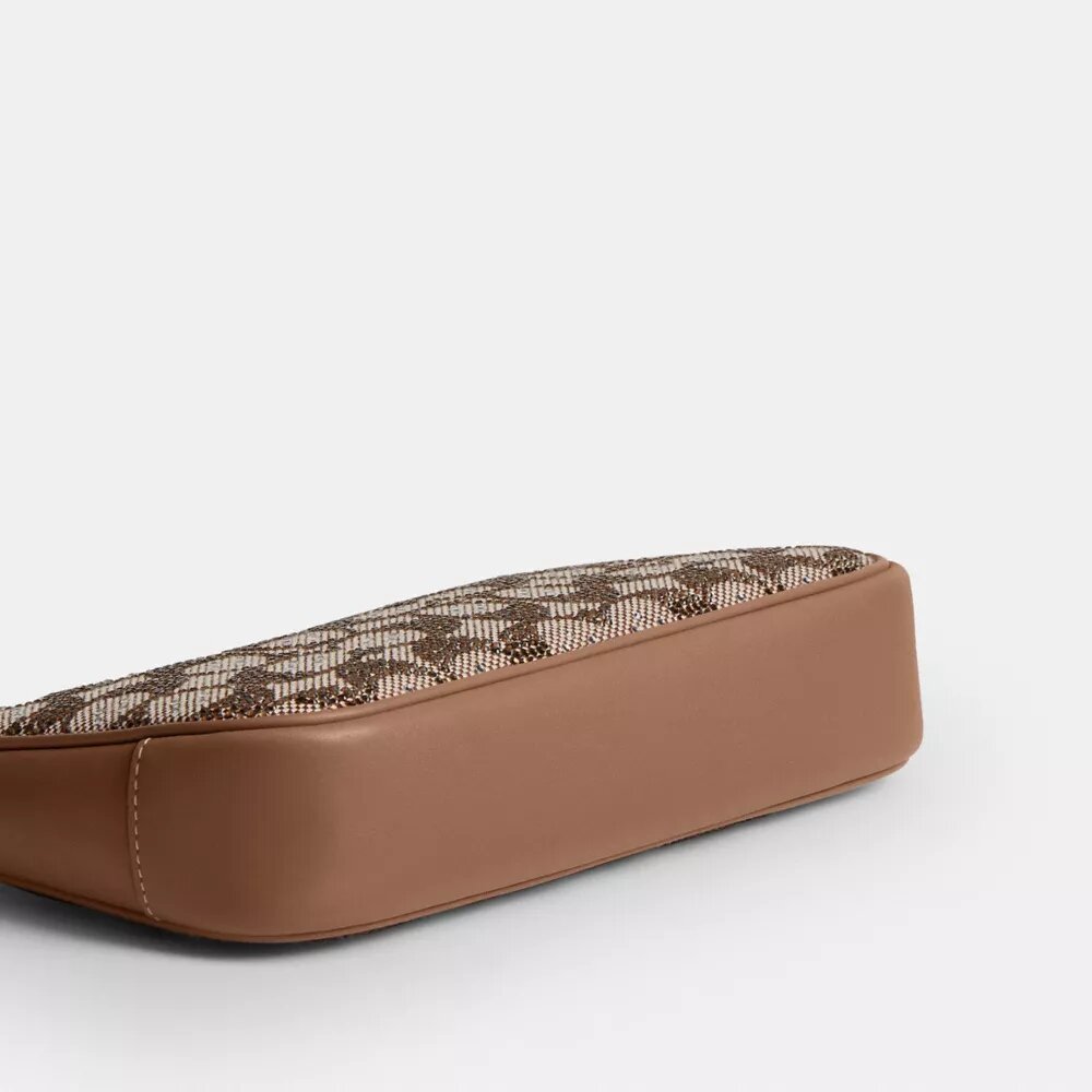 Plaza-tas in Crystal Signature-jacquard