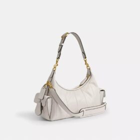 Pocket Juliet-tassen 30 met doorgestikt patroon