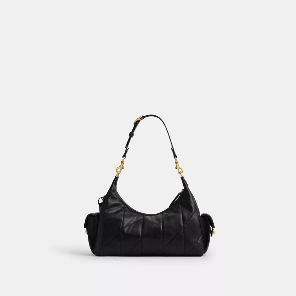 Pocket Juliet-tassen 30 met doorgestikt patroon