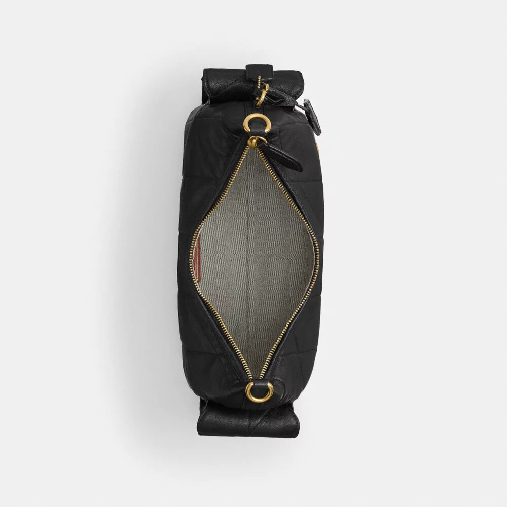 Pocket Juliet-tassen 30 met doorgestikt patroon