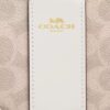Polsbandtasje met rits in de hoek van Signature Canvas met streep