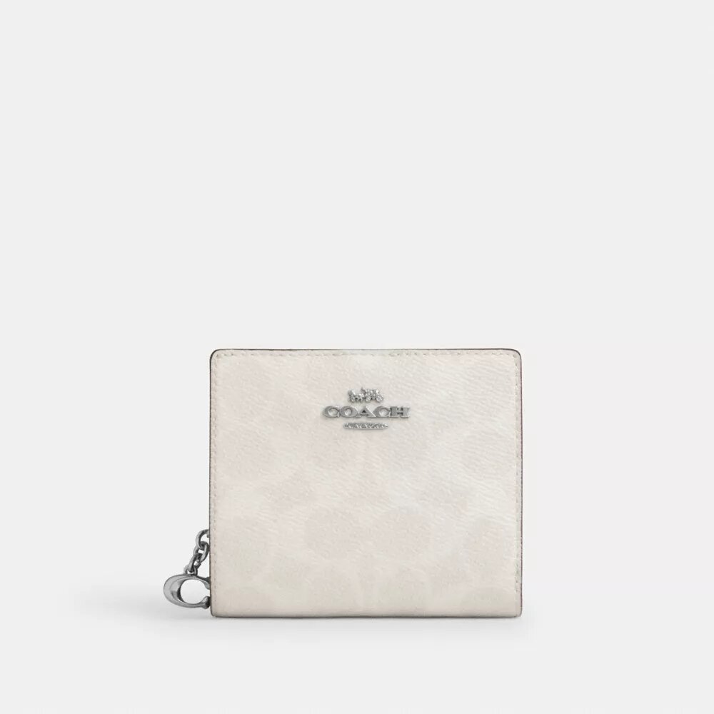 Portemonnee met drukknoopsluiting van Signature Canvas